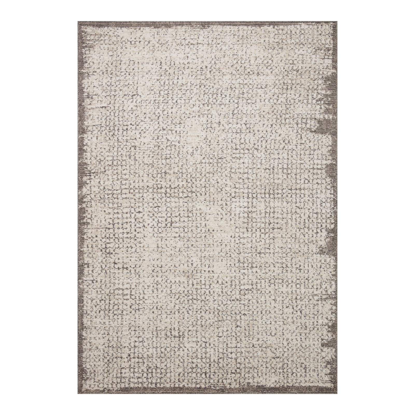 Loloi Darby Ivory / Stone Rug 0-RUGS-patterned Loloi