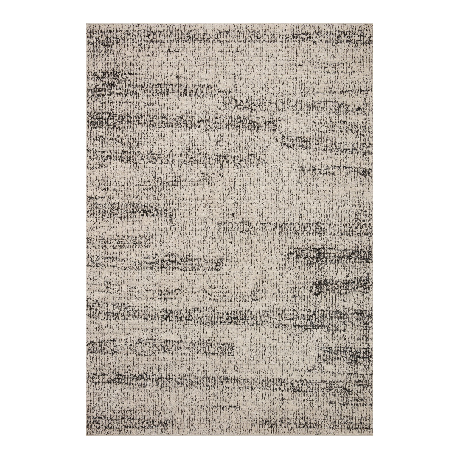 Loloi Darby Oatmeal / Charcoal Rug 0-RUGS-patterned Loloi