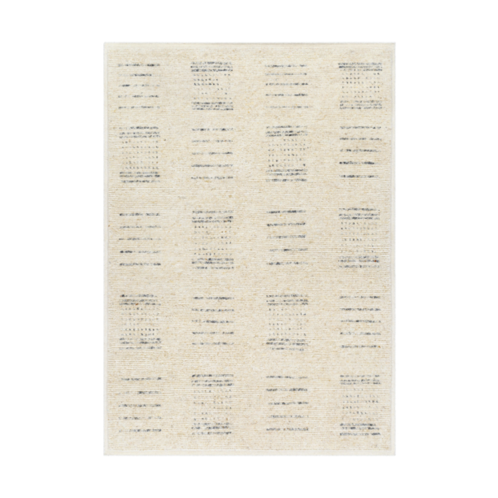 Becki Owens Davey Natural / Charcoal Rug 0-RUGS - wool Surya