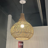 FLOOR MODEL - Lennie Pendant Light / Natural LIGHTING - pendant Style in Form