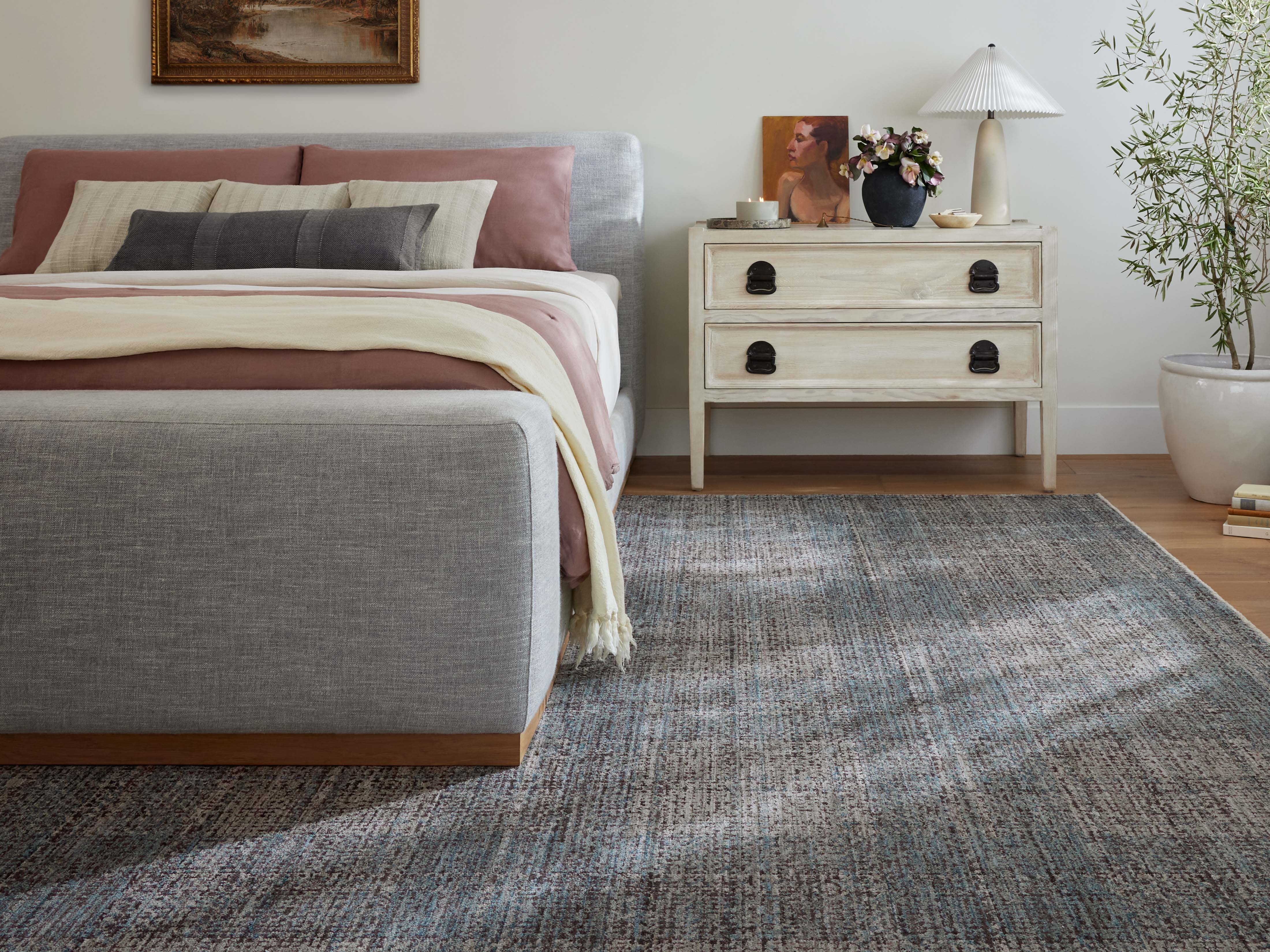 OVERSTOCK RUG - Loloi Ember Denim / Charcoal Rug - 3'6" x 5'6" IN STORE - Sale Rug Loloi
