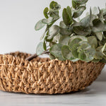 Round Scalloped Bankuan Baskets basket Creative Co-op (DYA)