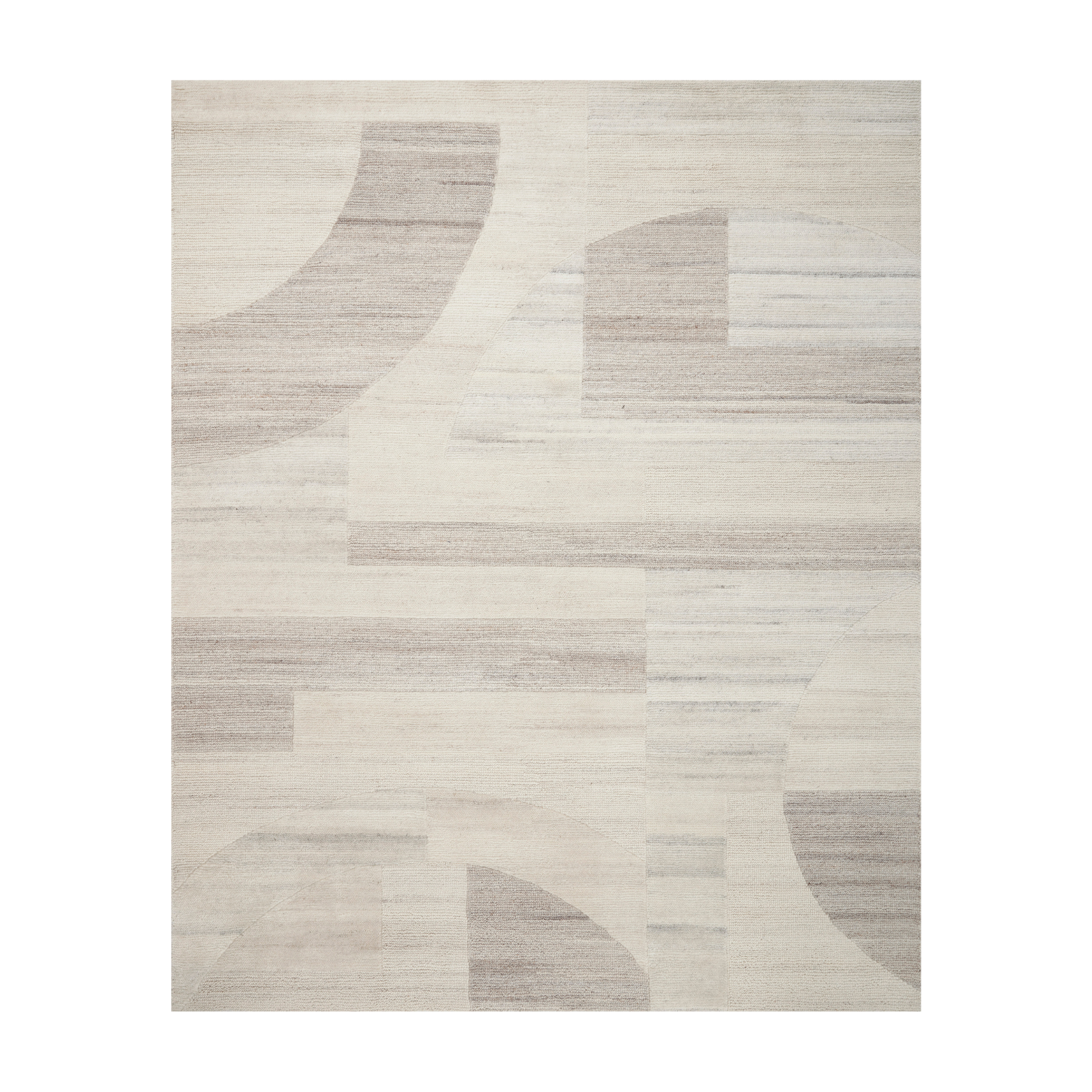 Loloi Elodie Natural / Lt. Plum Rug 1-natural fibre rugs Loloi
