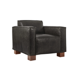 Gus* Modern Cabot Chair FURNITURE - chair Gus Saddle Black Leather