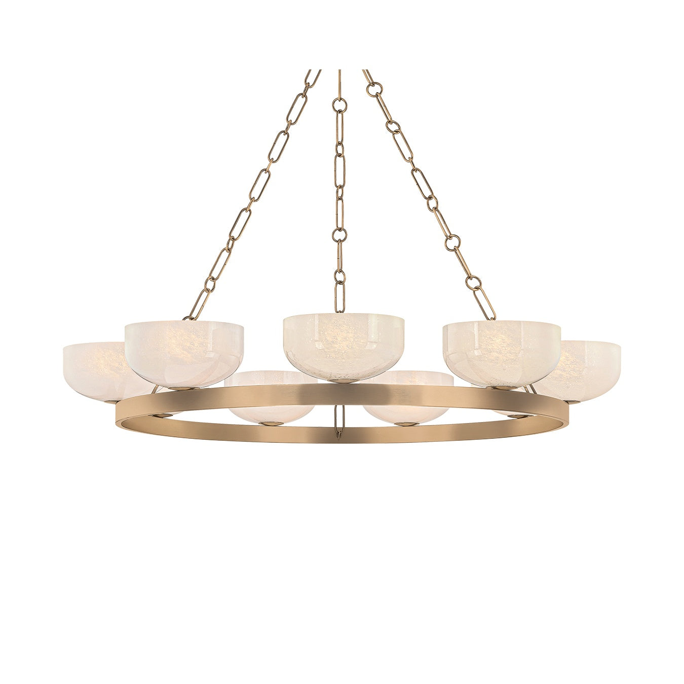 Caelum Chandelier LIGHTING - Chandelier Hudson Valley Lighting Patina Brass 44"