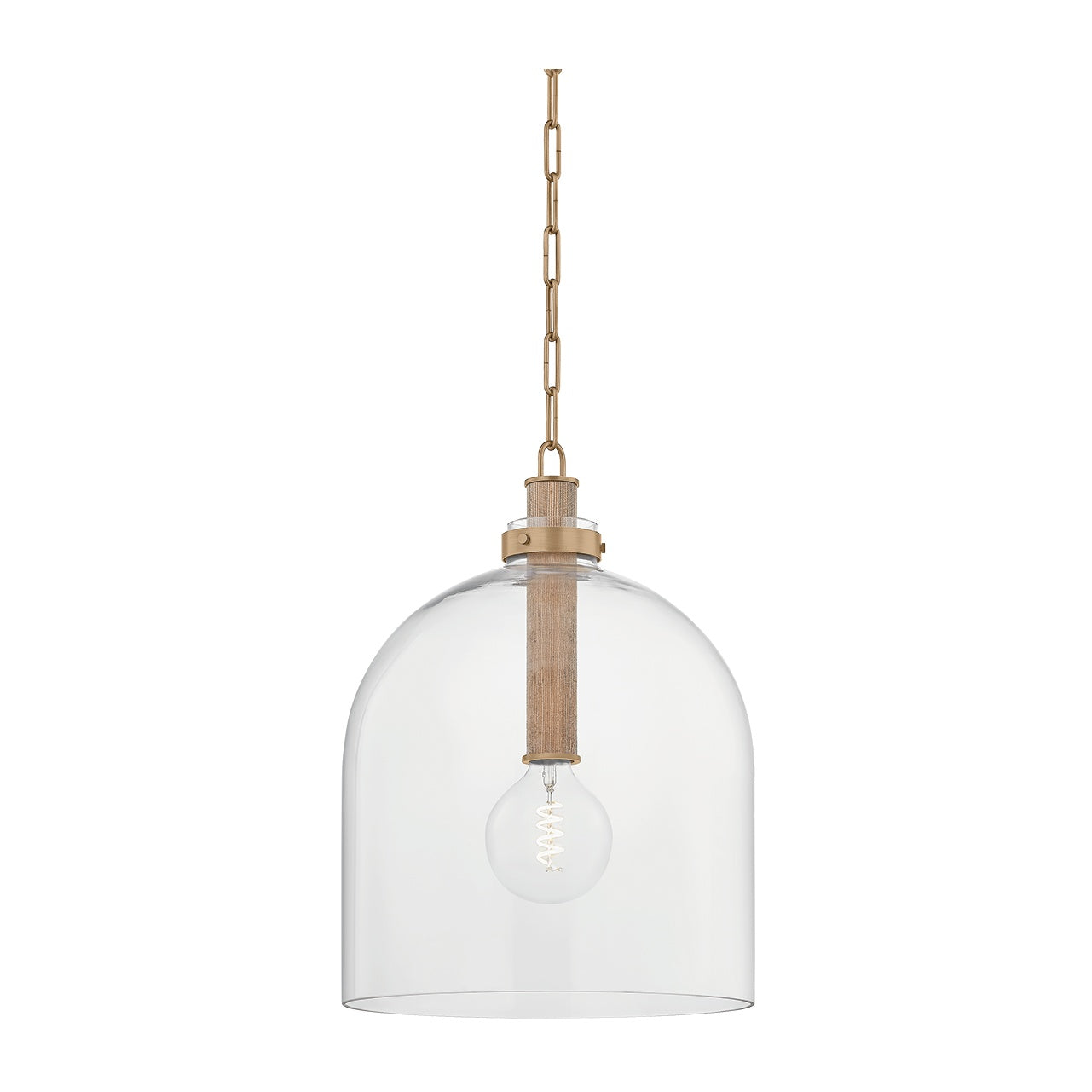 Kori Pendant LIGHTING - Pendant Hudson Valley Lighting Patina Brass 16"