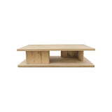 Cadman Large Coffee Table FURNITURE - coffee tables Moe's Furniture Rustic Oak