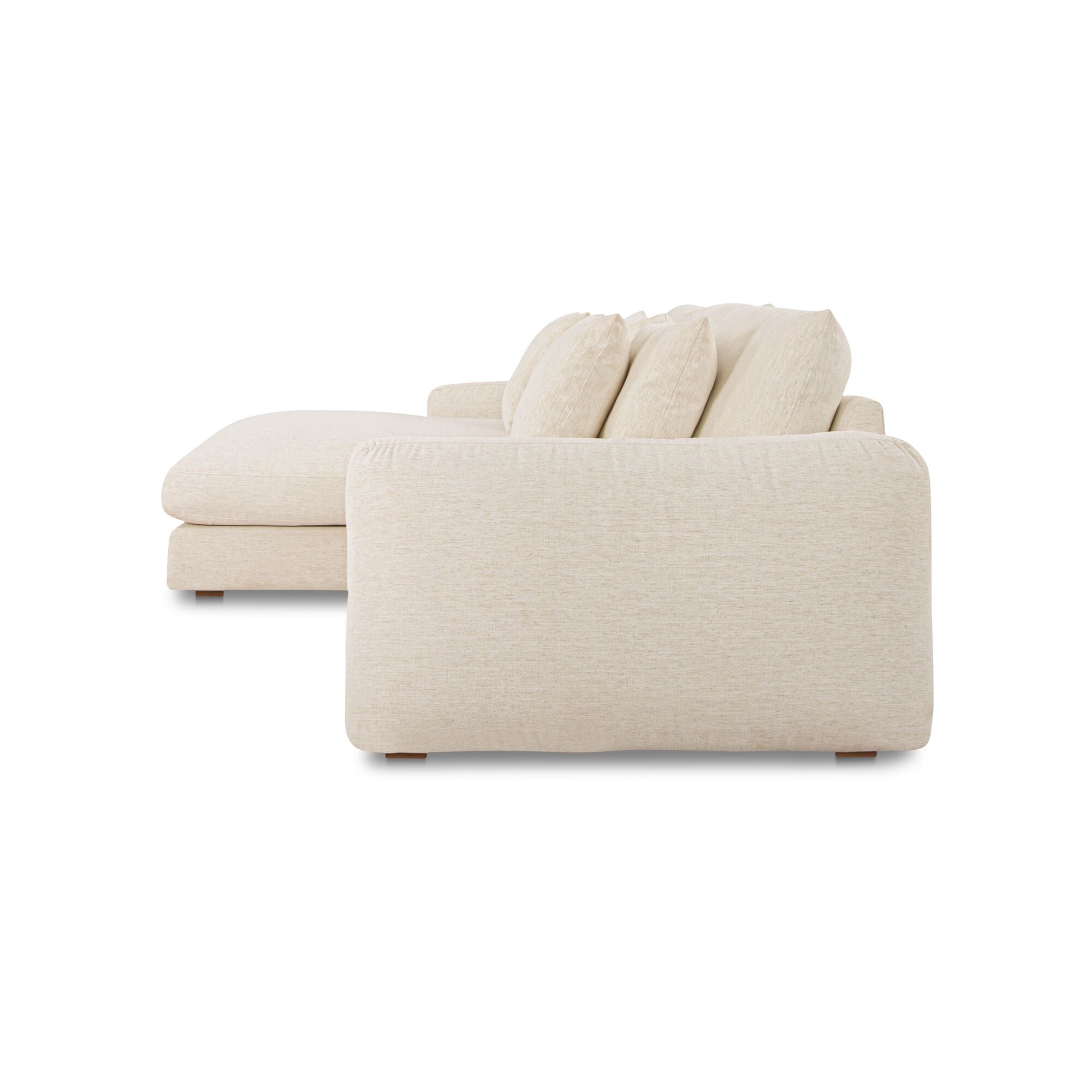 Beckett Sectional Oat Furniture - Sectionals Moe's Furniture