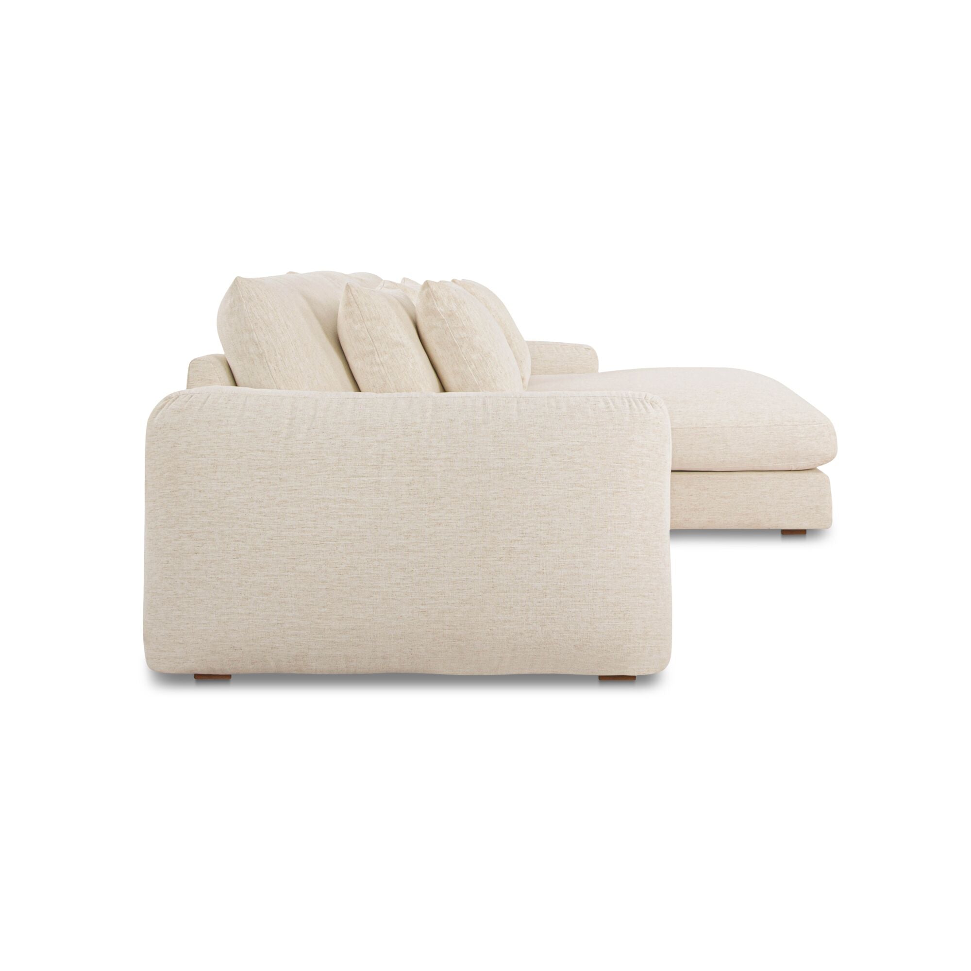 Beckett Sectional Oat Furniture - Sectionals Moe's Furniture