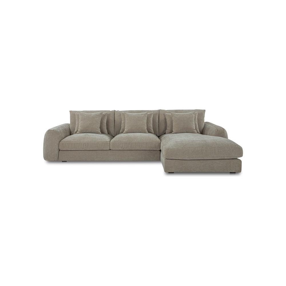 Beckett Sectional Pebble Furniture - Sectionals Moe's Furniture Right