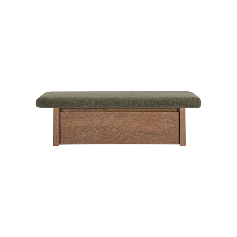 Gemine Storage Bench Furniture - Benches Moe's Furniture Green
