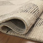 Chris Loves Julia x Loloi Francis Beige / Charcoal Rug Rugs Loloi