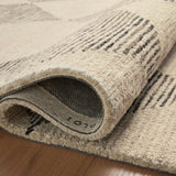 Chris Loves Julia x Loloi Francis Beige / Charcoal Rug Rugs Loloi