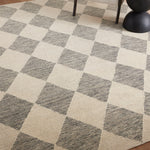 Chris Loves Julia x Loloi Francis Beige / Charcoal Rug Rugs Loloi