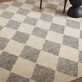 Chris Loves Julia x Loloi Francis Beige / Charcoal Rug Rugs Loloi
