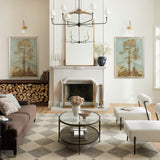 Chris Loves Julia x Loloi Francis Beige / Charcoal Rug Rugs Loloi