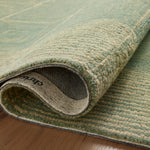 Chris Loves Julia x Loloi Francis Green / Natural Rug Rugs Loloi
