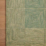 Chris Loves Julia x Loloi Francis Green / Natural Rug Rugs Loloi