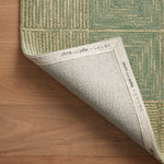 Chris Loves Julia x Loloi Francis Green / Natural Rug Rugs Loloi