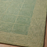 Chris Loves Julia x Loloi Francis Green / Natural Rug Rugs Loloi