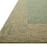 Chris Loves Julia x Loloi Francis Green / Natural Rug Rugs Loloi