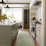 Chris Loves Julia x Loloi Francis Green / Natural Rug Rugs Loloi