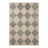 Chris Loves Julia x Loloi Francis Beige / Charcoal Rug Rugs Loloi