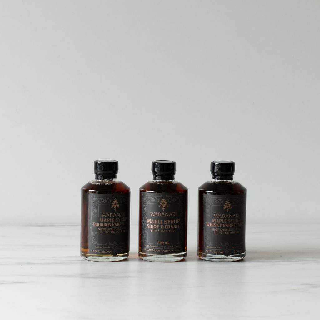 Wabanaki Barrel Aged Bourbon Maple Syrup maple syrup Wabanaki Maple