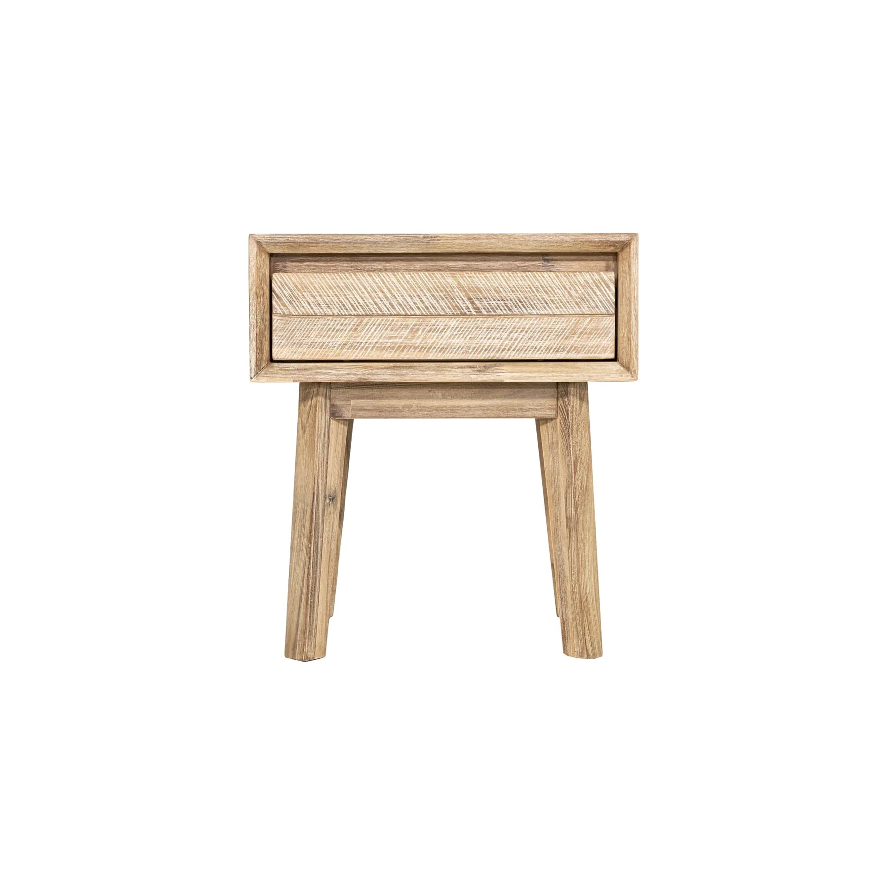 Giada 1 Drawer Nightstand FURNITURE - nightstands LH IMPORTS Light Driftwood