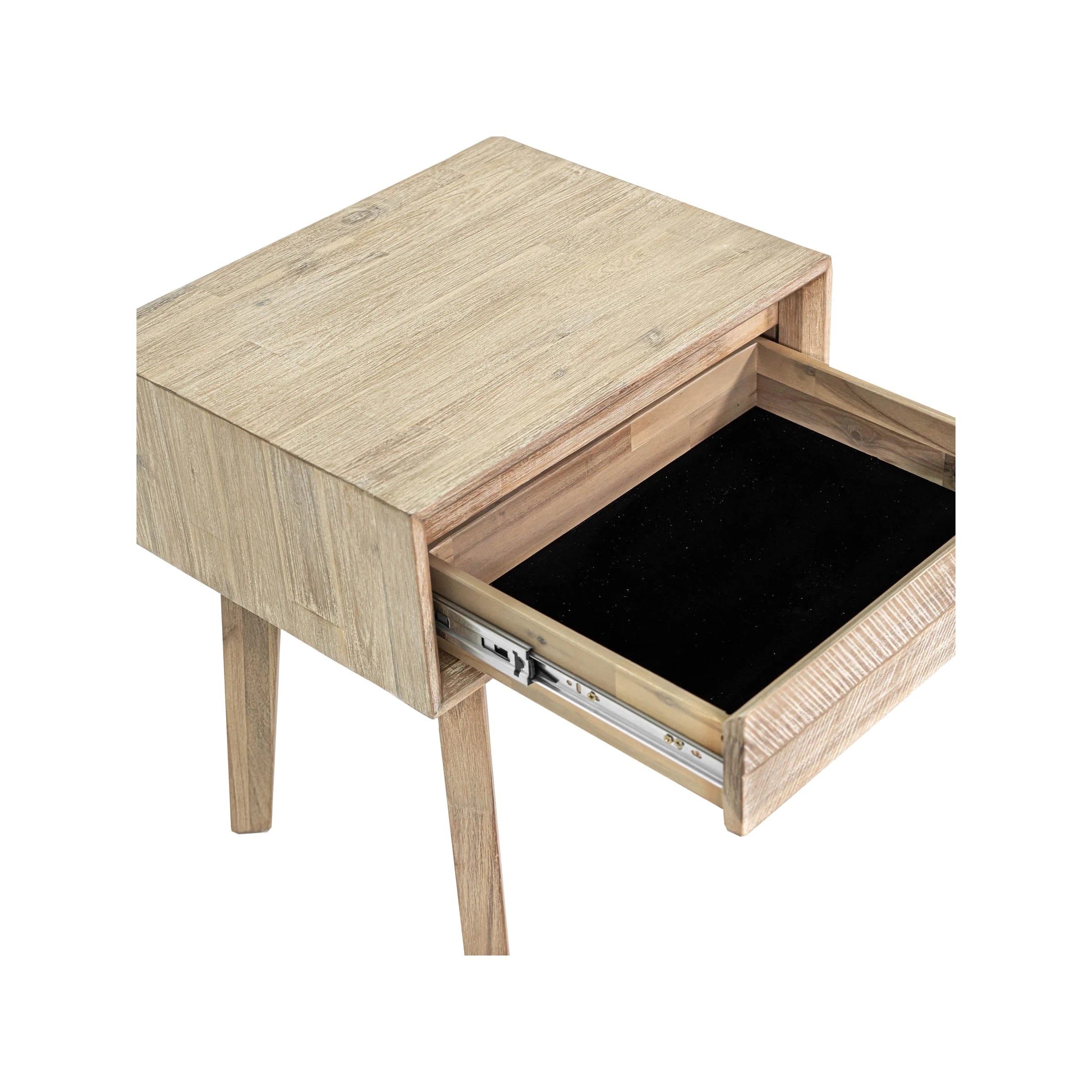 Giada 1 Drawer Nightstand FURNITURE - nightstands LH IMPORTS