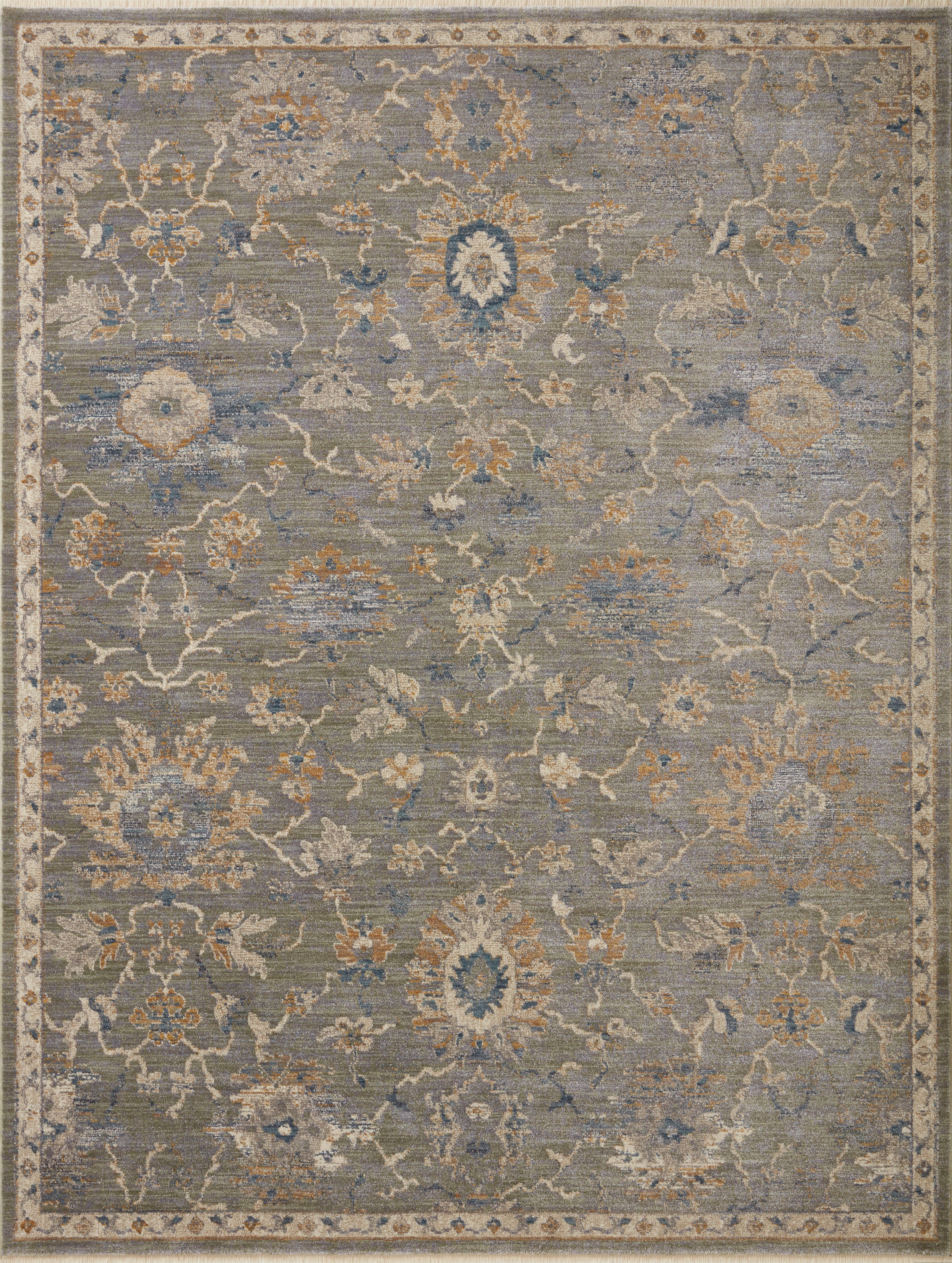 Loloi Giada Sage / Gold Rug RUGS - patterned Loloi