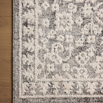 Magnolia Home by Joanna Gaines x Loloi Gigi Grey / Ivory Rug 0-RUGS-patterned Loloi