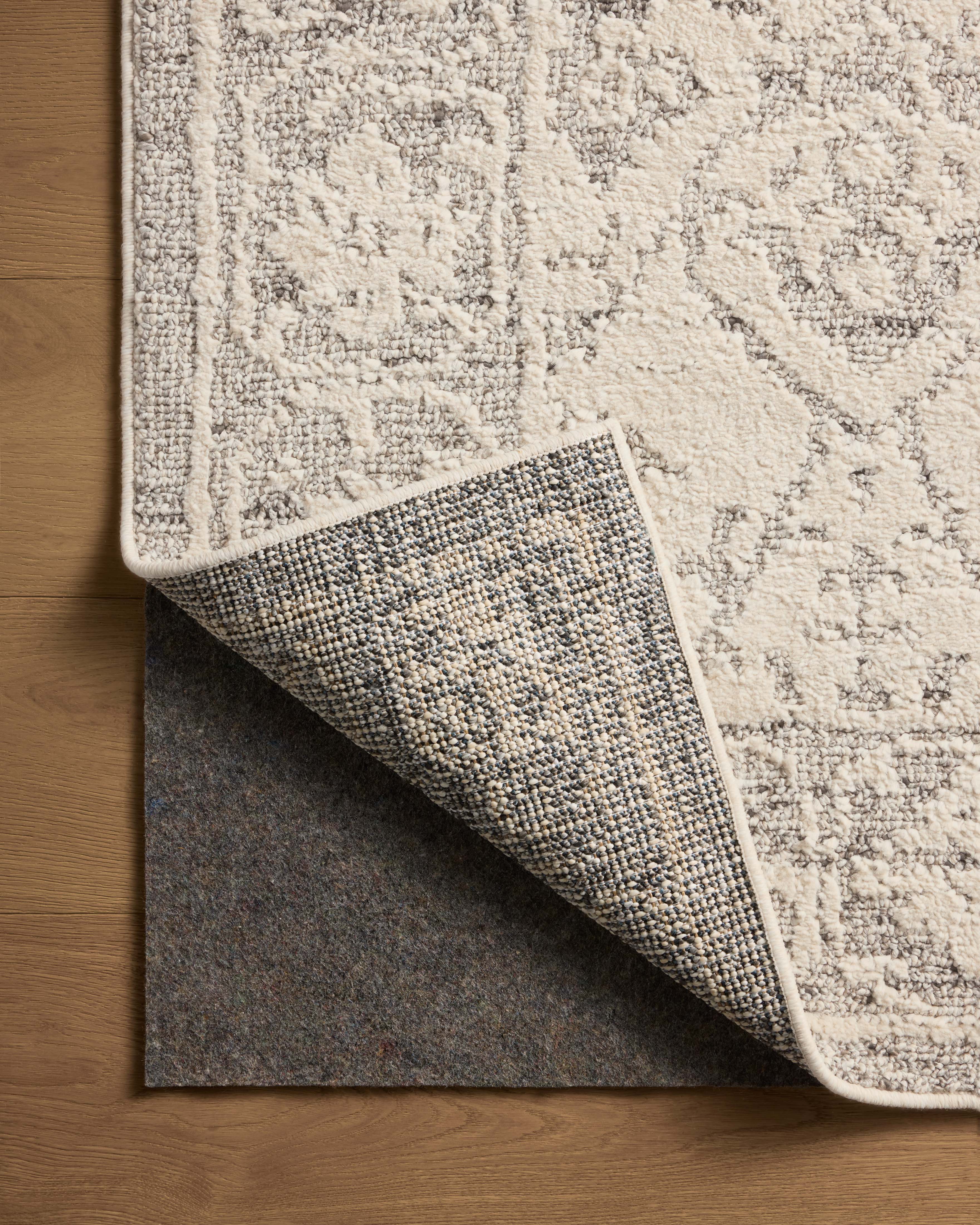 Magnolia Home by Joanna Gaines x Loloi Gigi Ivory / Stone Rug 0-RUGS-patterned Loloi