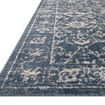 Magnolia Home by Joanna Gaines x Loloi Gigi Navy / Stone Rug 0-RUGS-patterned Loloi