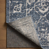 Magnolia Home by Joanna Gaines x Loloi Gigi Navy / Stone Rug 0-RUGS-patterned Loloi