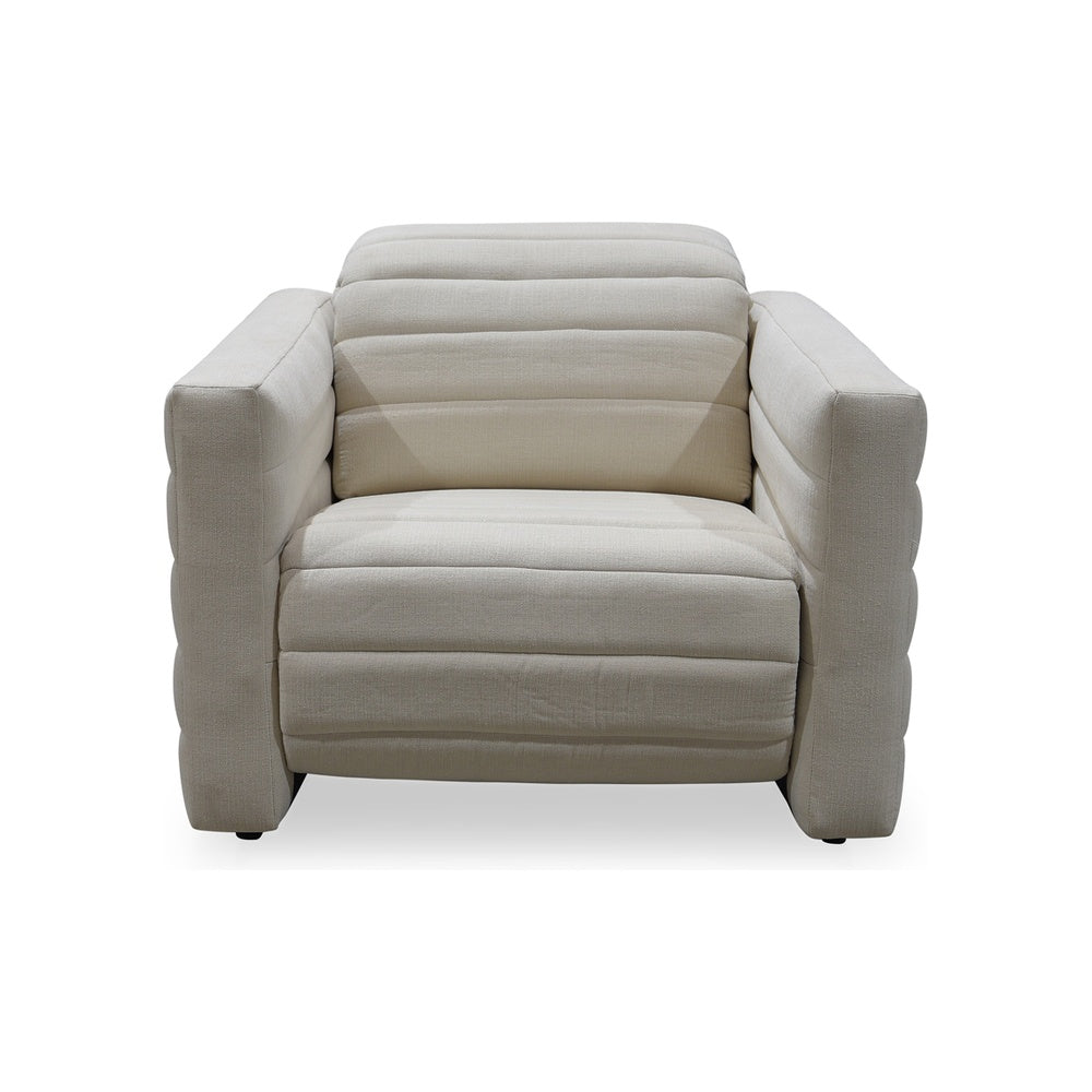 Jenson Power Recliner Chair Furniture - Occasional Chairs Moe's Furniture White