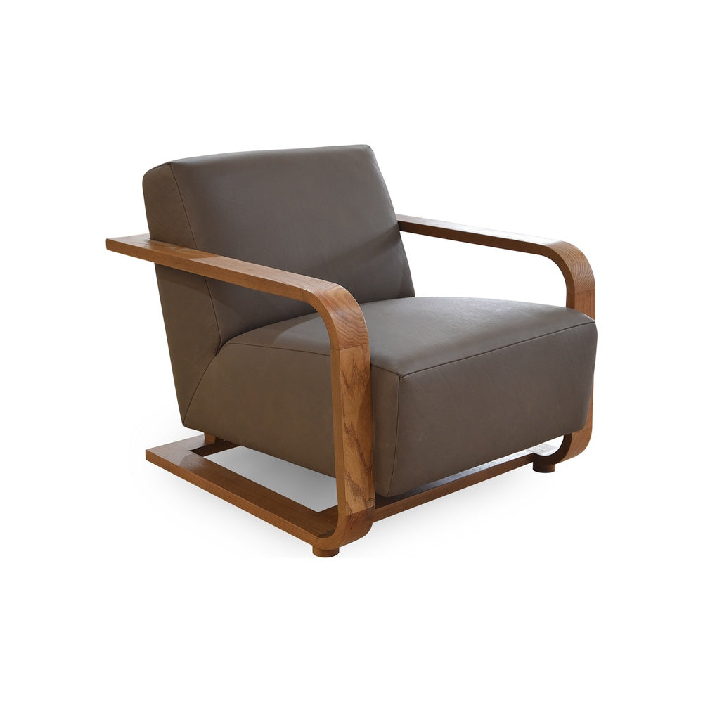 Eckerman Lounge Chair FURNITURE - lounge chair Moe's Furniture Taupe