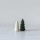 Pine Tree Salt & Pepper Shakers CHRISTMAS 2024 TAG (Design Home)