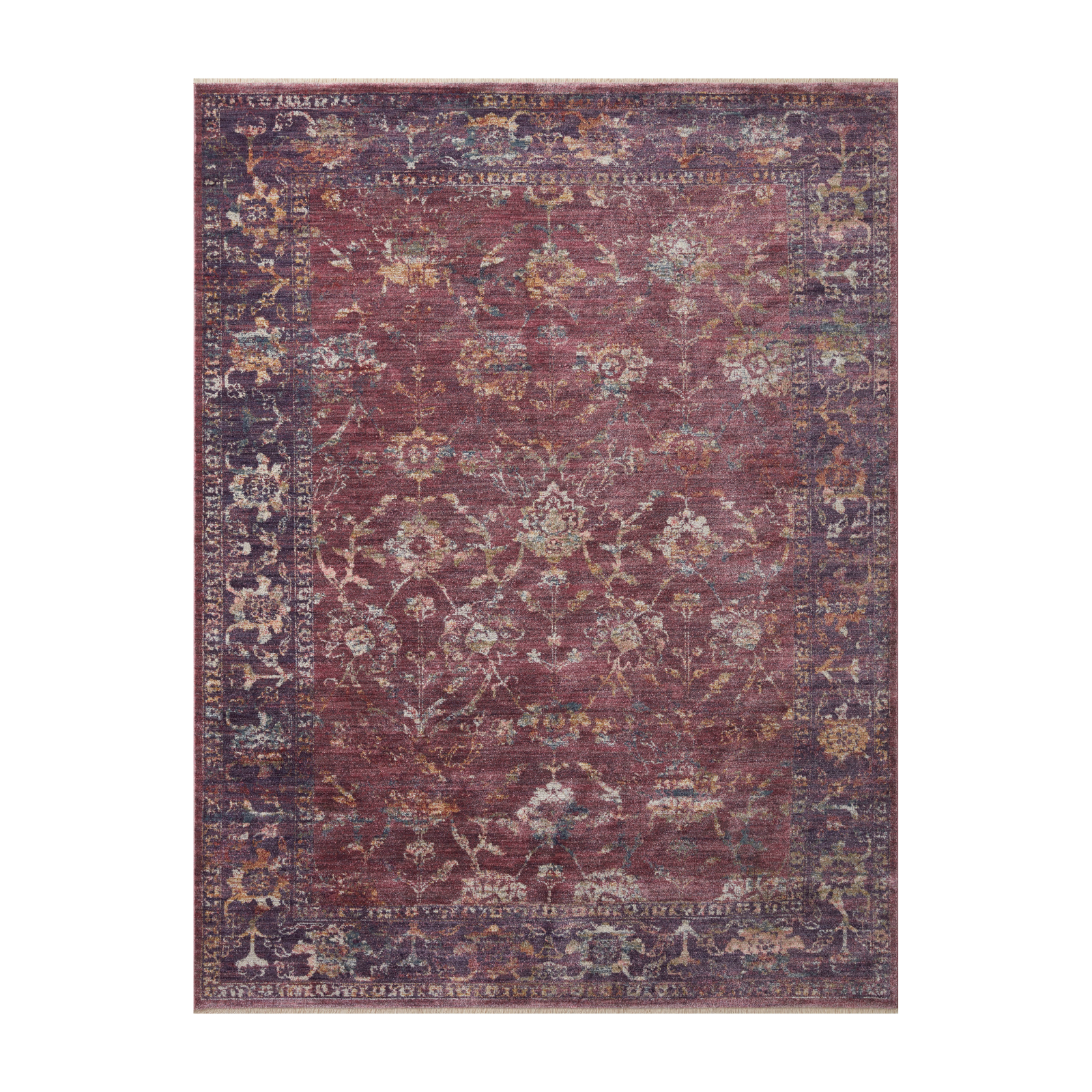 Loloi Giada Grape / Multi Rug RUGS - patterned Loloi
