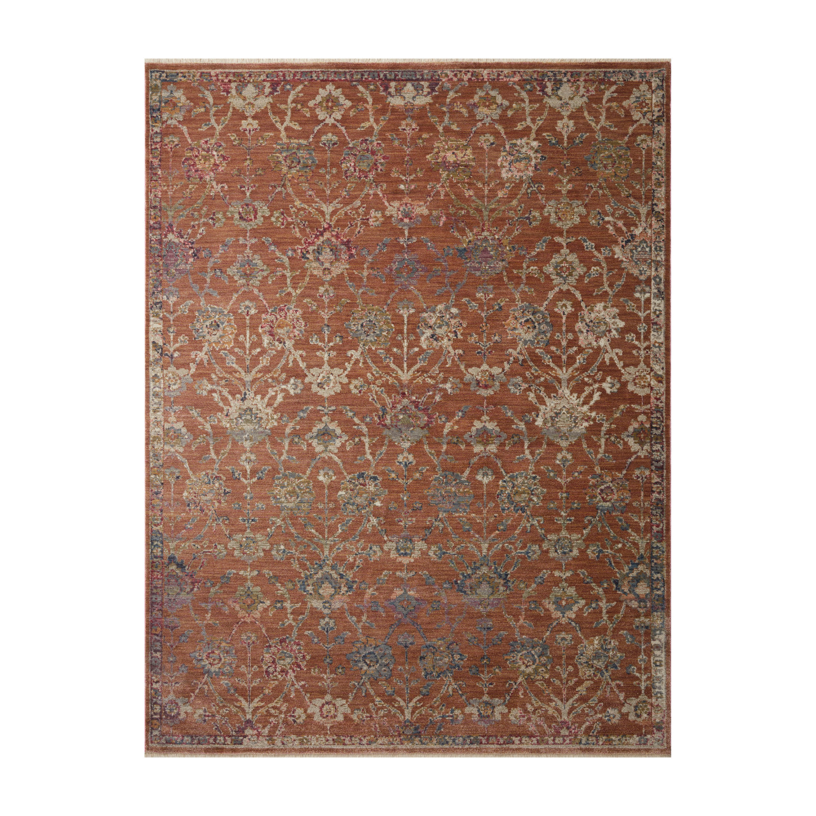 Loloi Giada Terracotta / Multi Rug RUGS - patterned Loloi