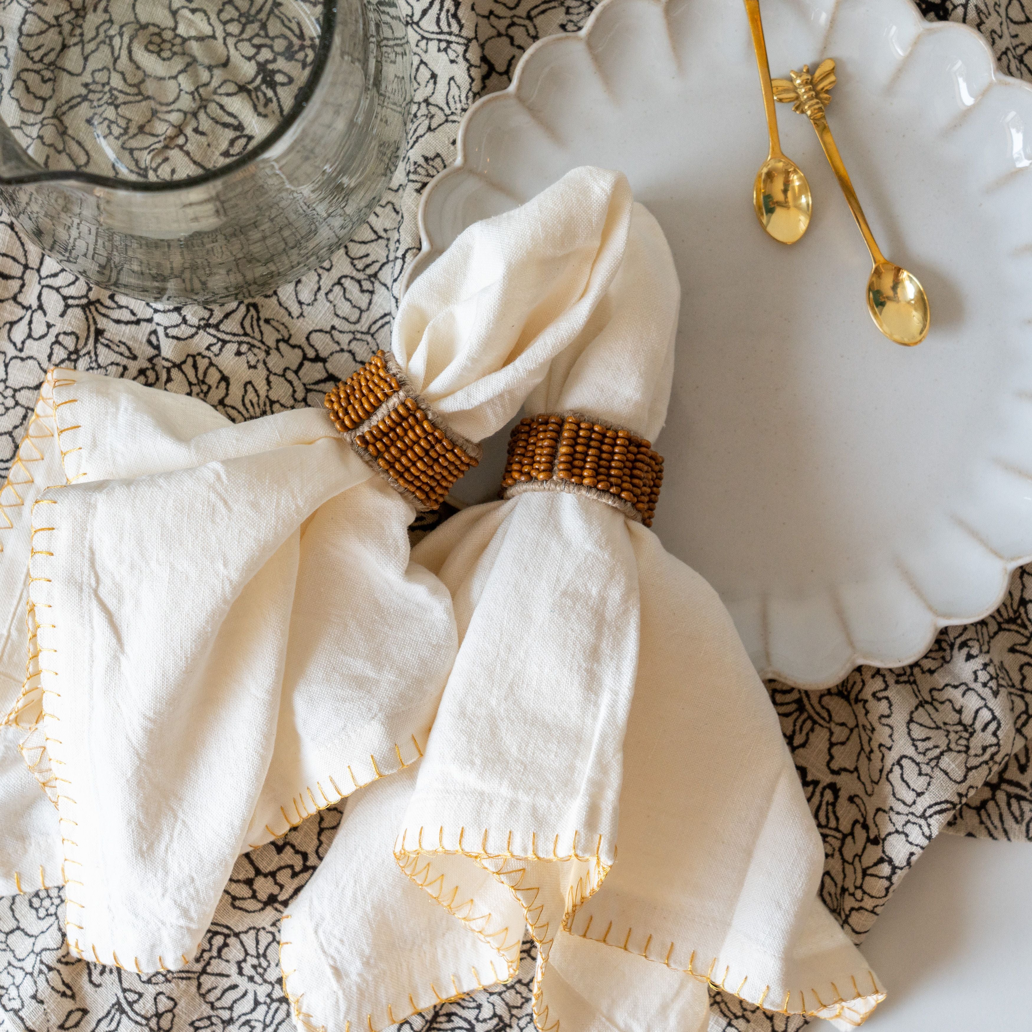 Beaded Napkin Ring napkin ring Indaba