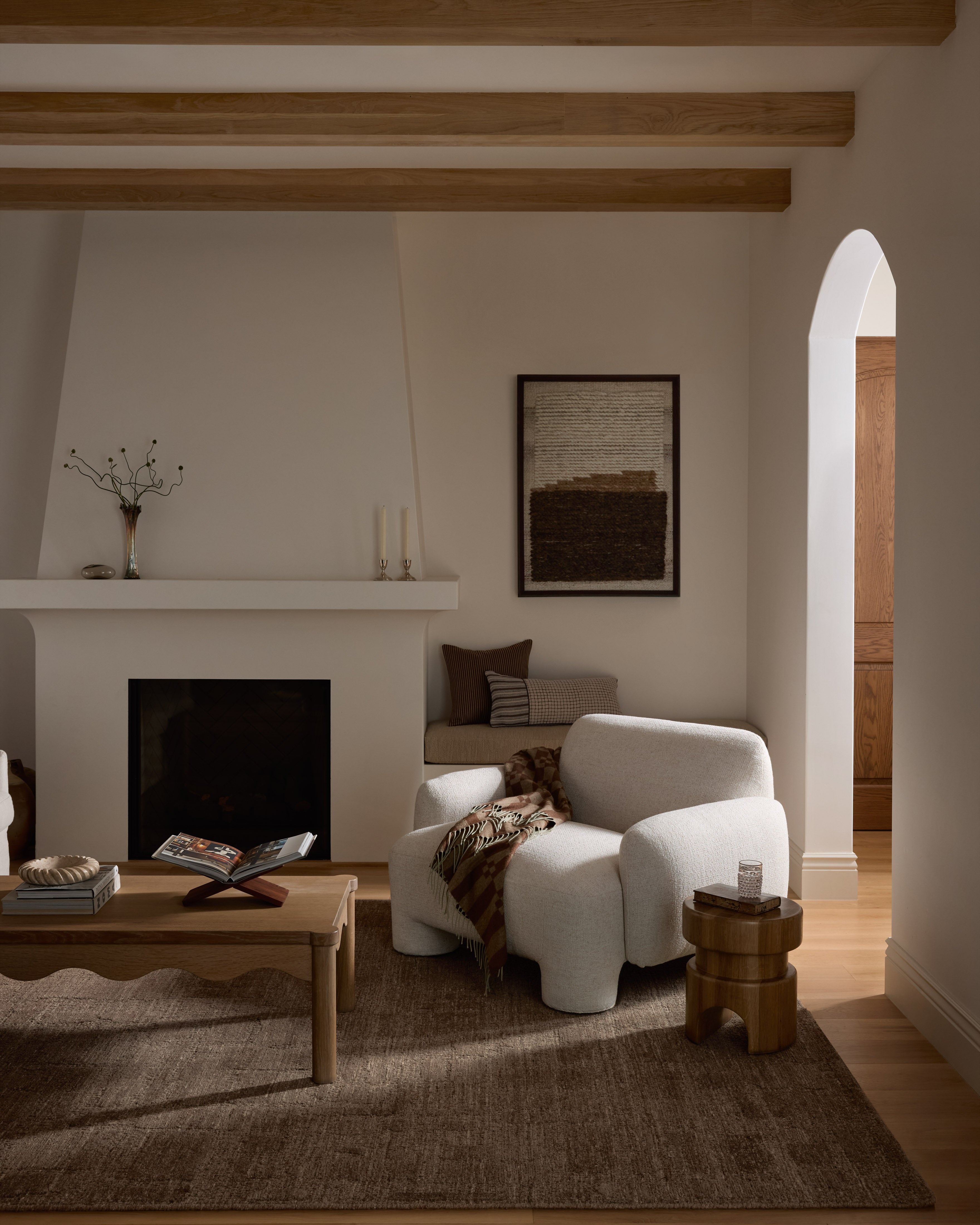 Loloi Hartley Brown / Mocha Rug RUGS - wool Loloi