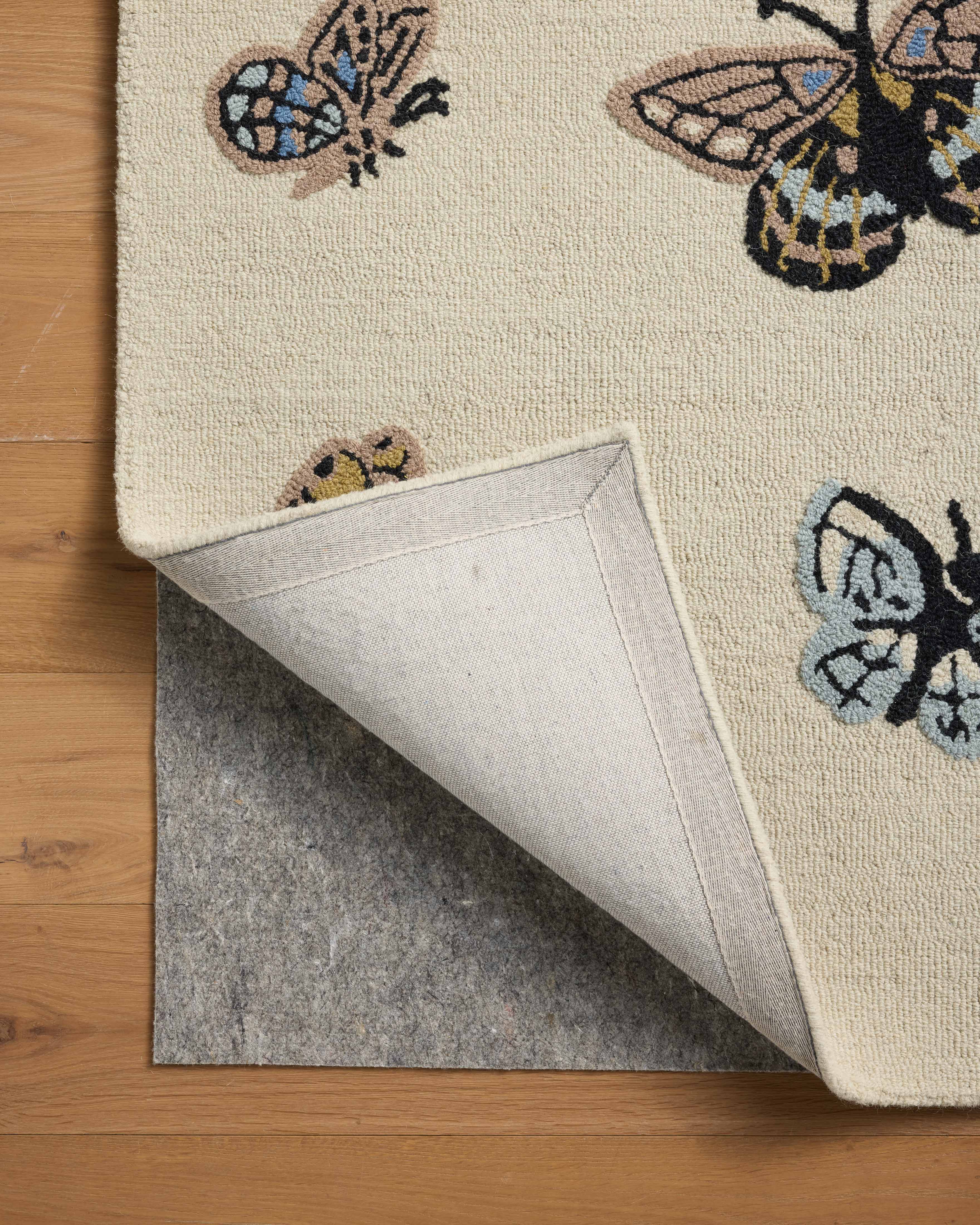 Rifle Paper Co. x Loloi Highgrove Cream Rug No.1 RUGS - wool Loloi