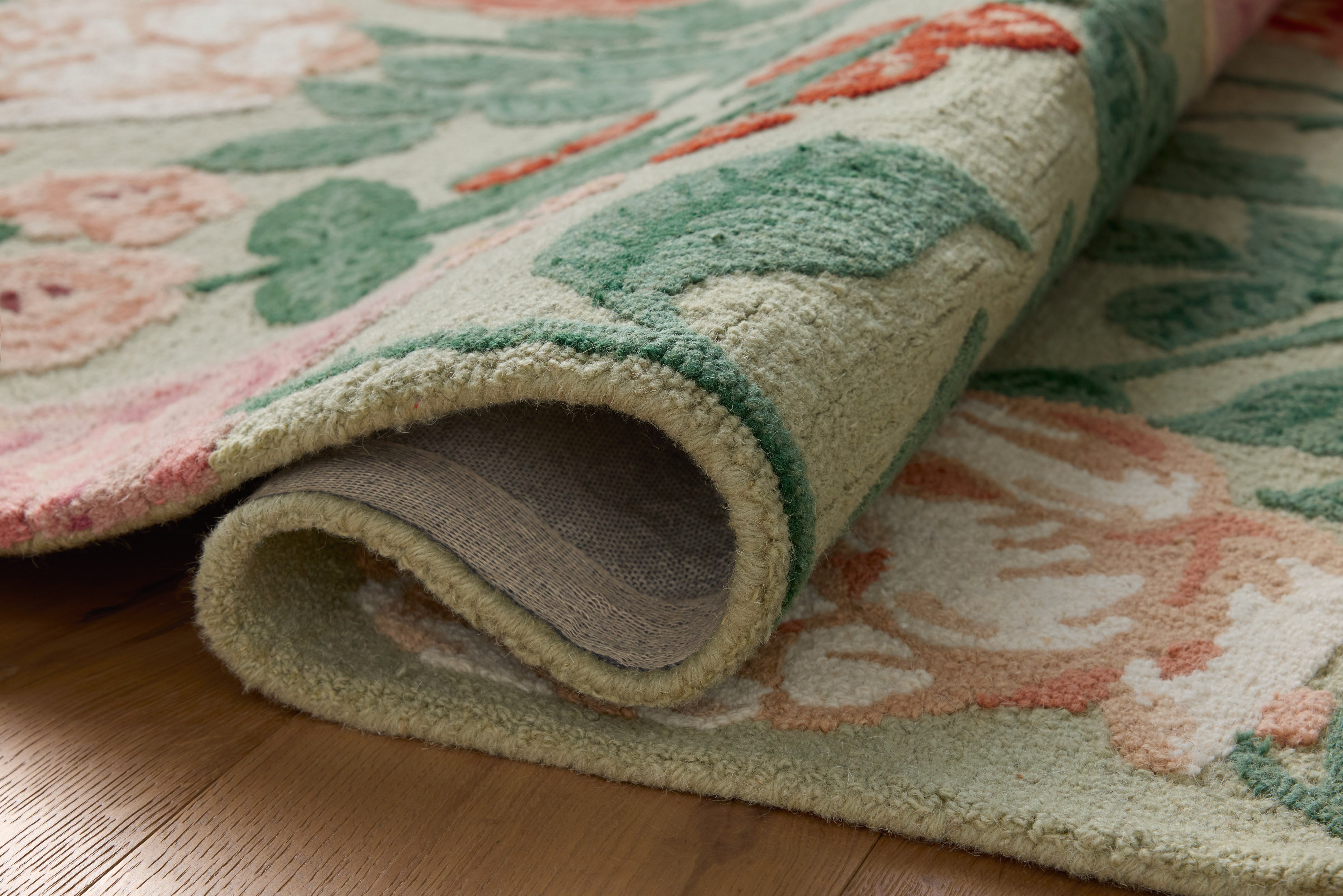 Rifle Paper Co. x Loloi Highgrove Mint Rug RUGS - wool Loloi