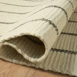 Amber Lewis x Loloi Harlan Ivory / Charcoal Rug