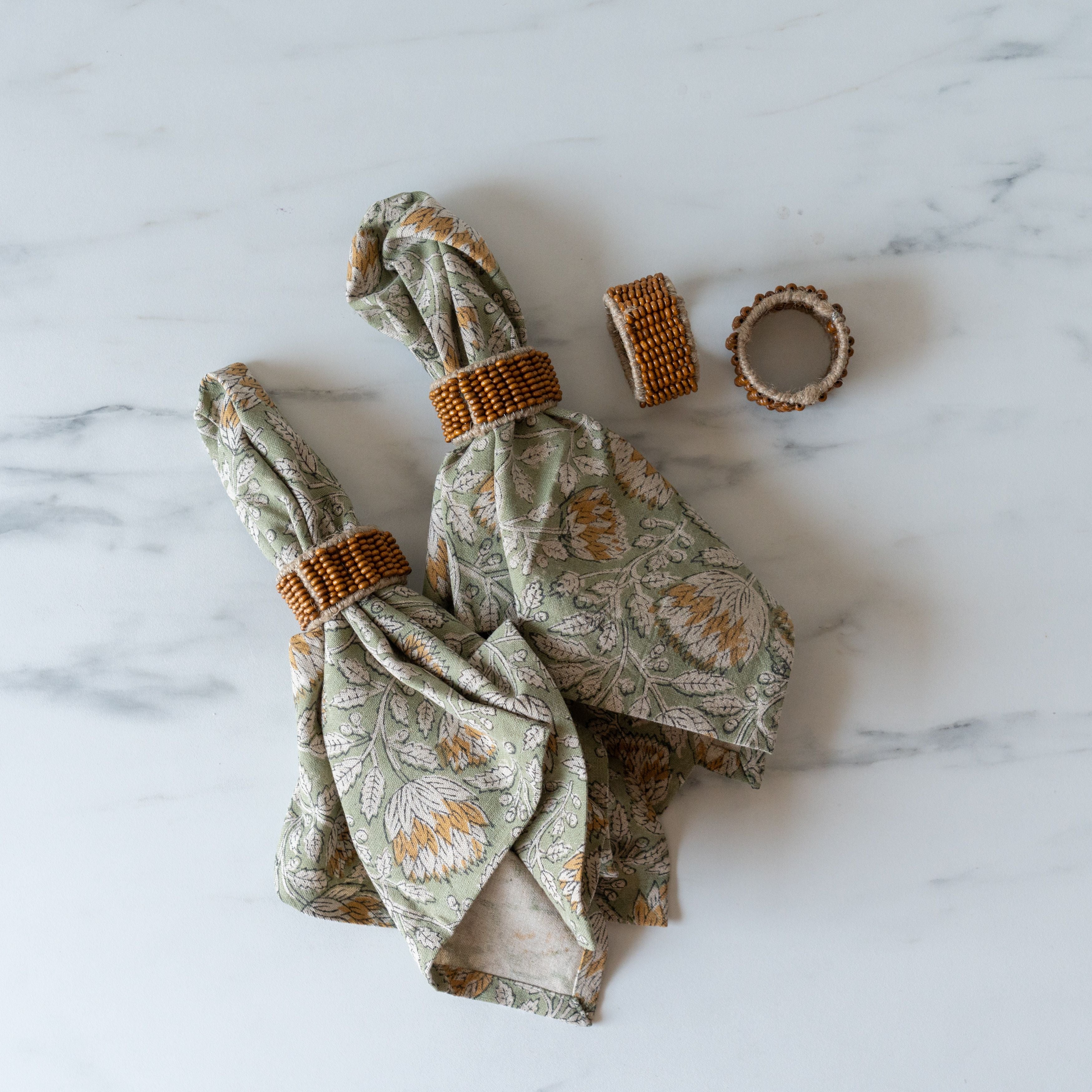 Beaded Napkin Ring napkin ring Indaba