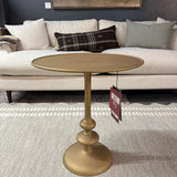 FLOOR MODEL - Merlin Matchstick Pedestal Table FURNITURE - floor model Four Hands