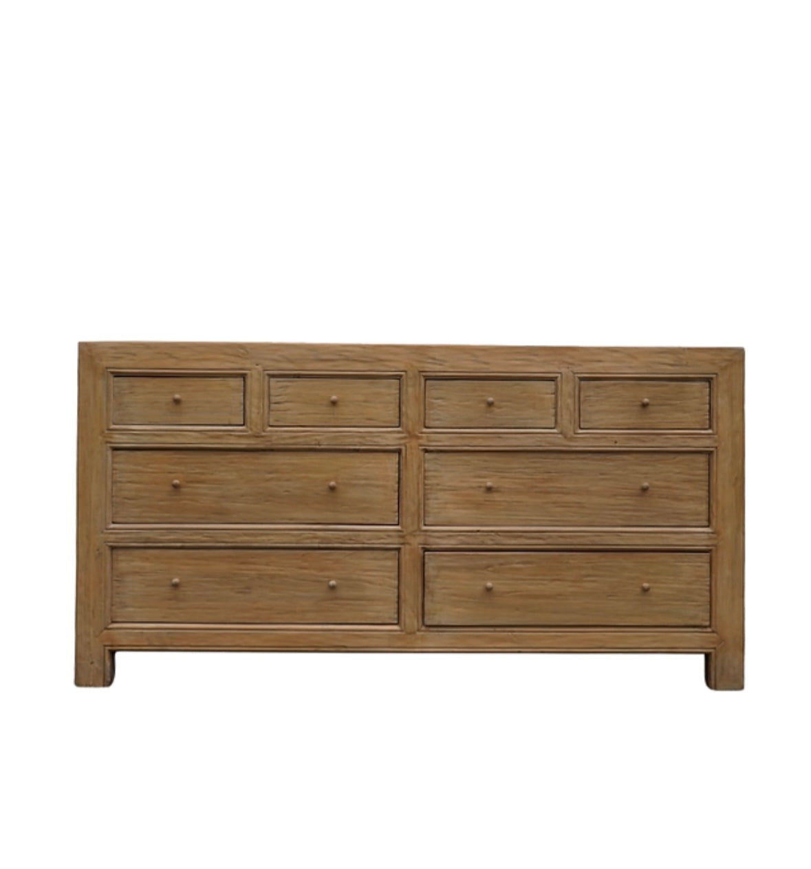 Ronan Reclaimed Wood Dresser- Natural 5-VINTAGE-cabinet Hauer Market