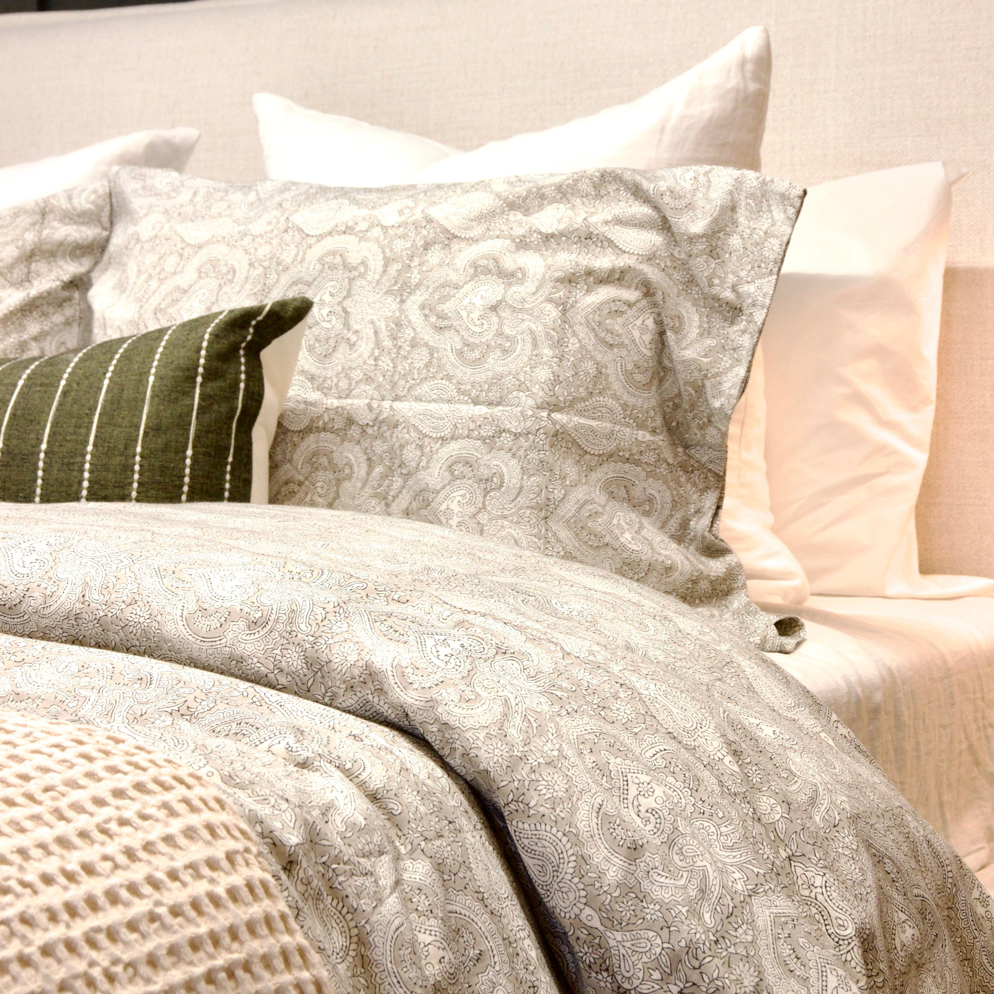 Forest Long Lumbar Pillow Cover 3 - PILLOWS - Thai - cool Rug & Weave Pillows