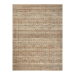 Amber Lewis x Loloi Molly Natural / Denim Rug 0-RUGS-patterned Loloi